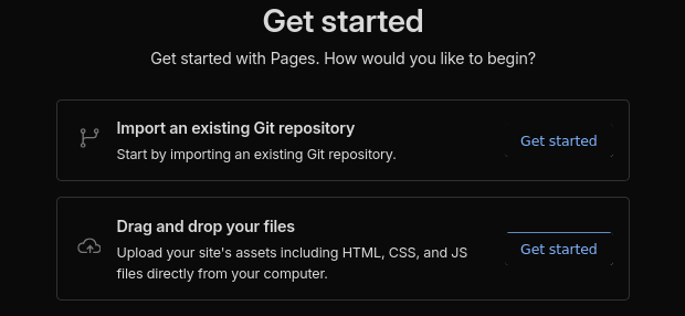 git or drag and drop screenshot
